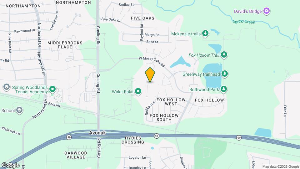 23034 Creek Park Dr Map and Location Details