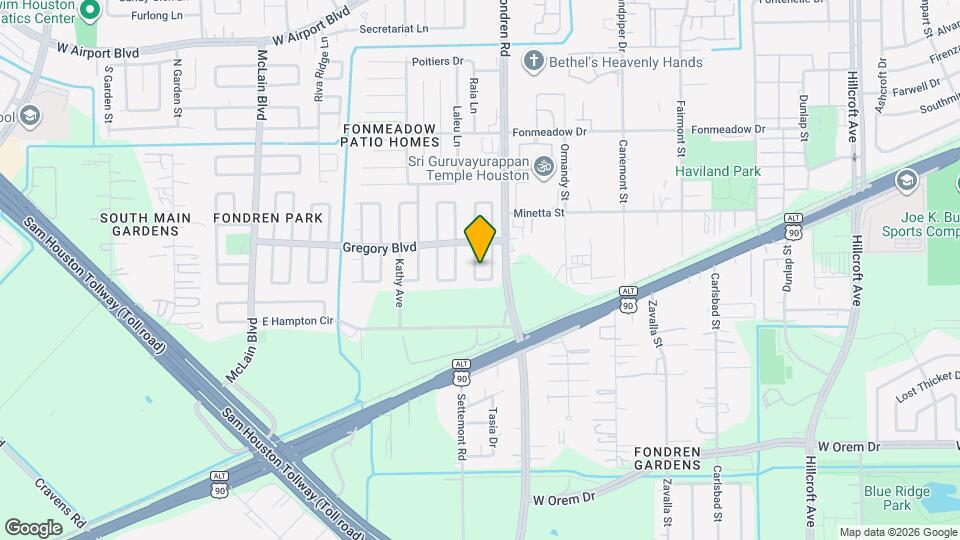 11862 S Evelyn Cir Map and Location Details