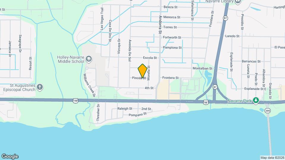 8163 Pinosa St Mapa y Detalles de la Ubicación
