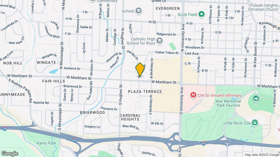 101 N Plaza Dr Map and Location Details