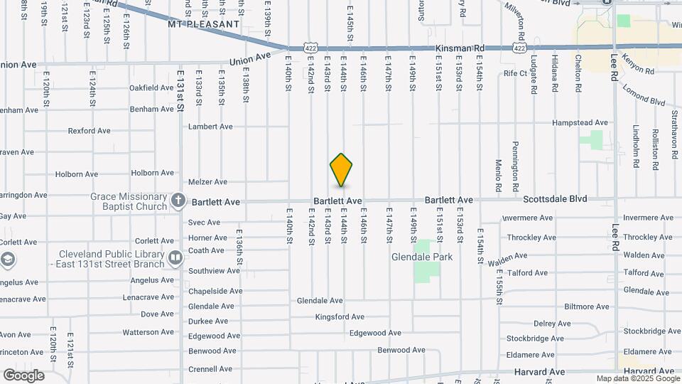 3732 E 144th St, Unit Down unit Map and Location Details