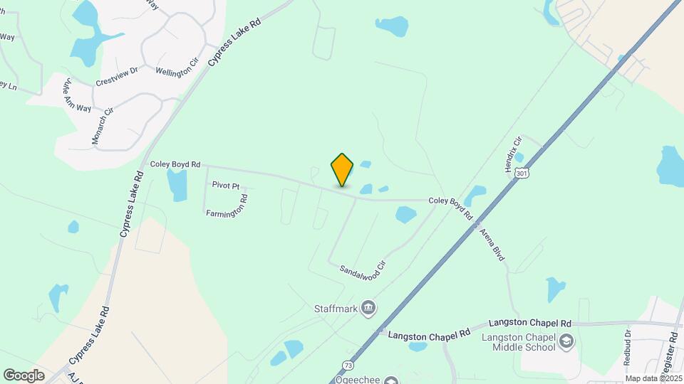 697 Coley Boyd Rd Map and Location Details