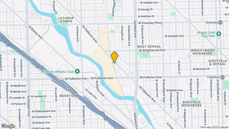 2506 N Clybourn Ave Map and Location Details
