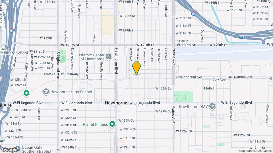 12415 Cedar Ave Map and Location Details