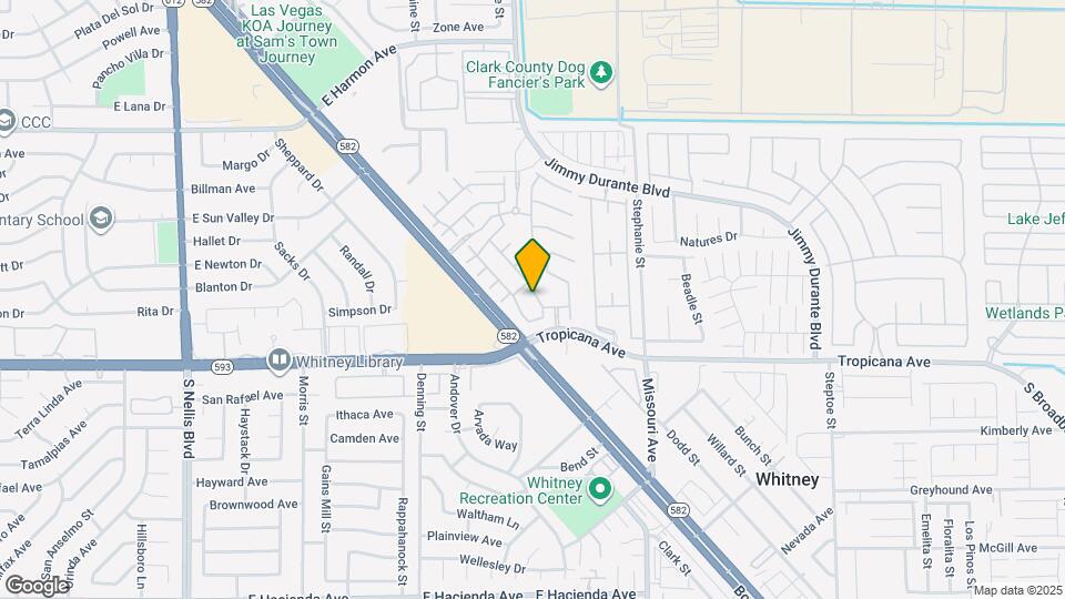 4817 Straight Flush Dr Map and Location Details