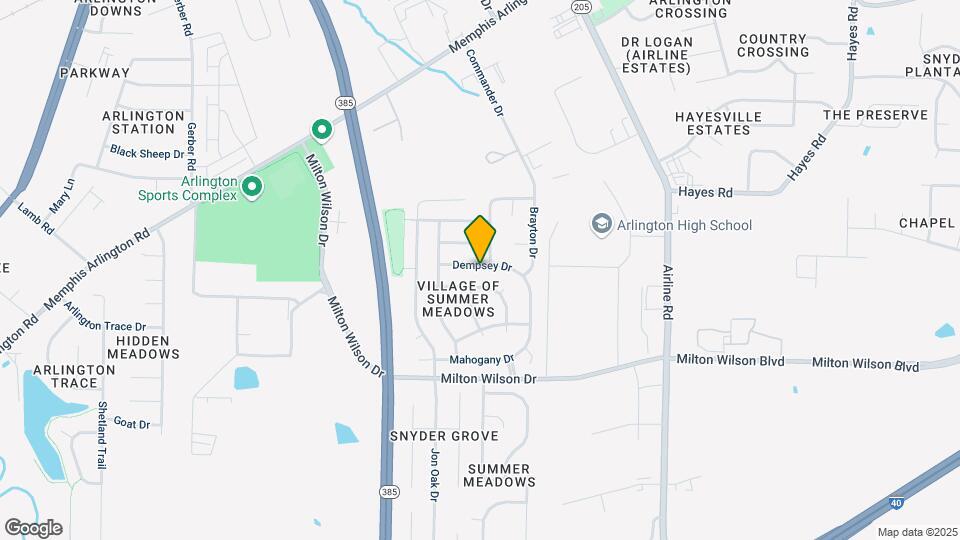 11625 Dempsey Dr Map and Location Details
