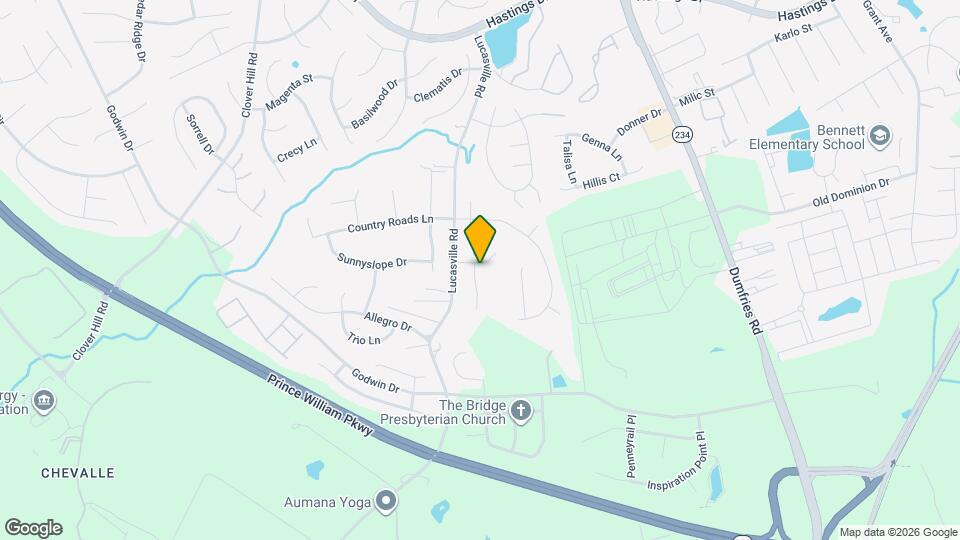 10621 Smith Pond Ln Map and Location Details