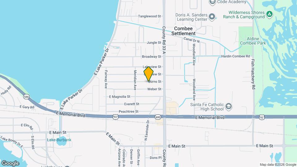 2447 Burns St Map and Location Details