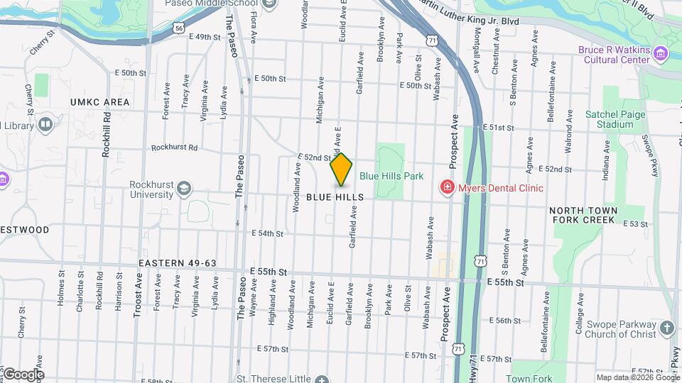5245 Euclid Ave E Map and Location Details