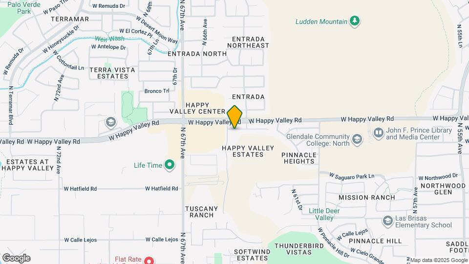 6427 W Villa Linda Dr Map and Location Details