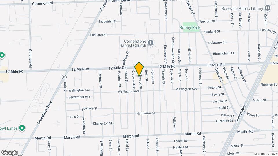 28833 Hollywood Map and Location Details