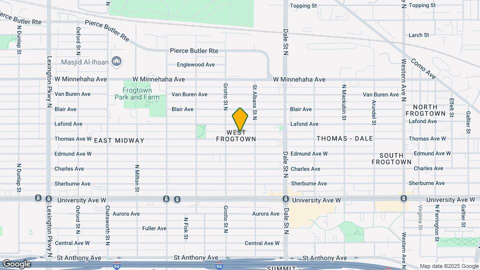 713 Thomas Ave, Unit #1 Map and Location Details
