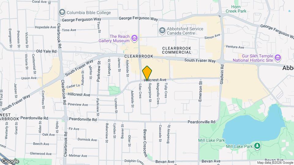 32438 Hillcrest Ave Map and Location Details