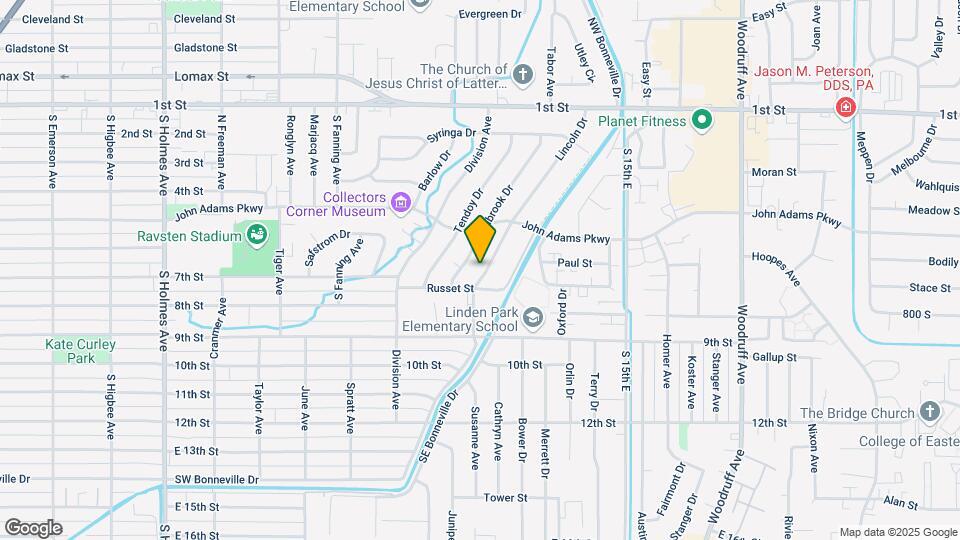 640 Lincoln Dr Map and Location Details