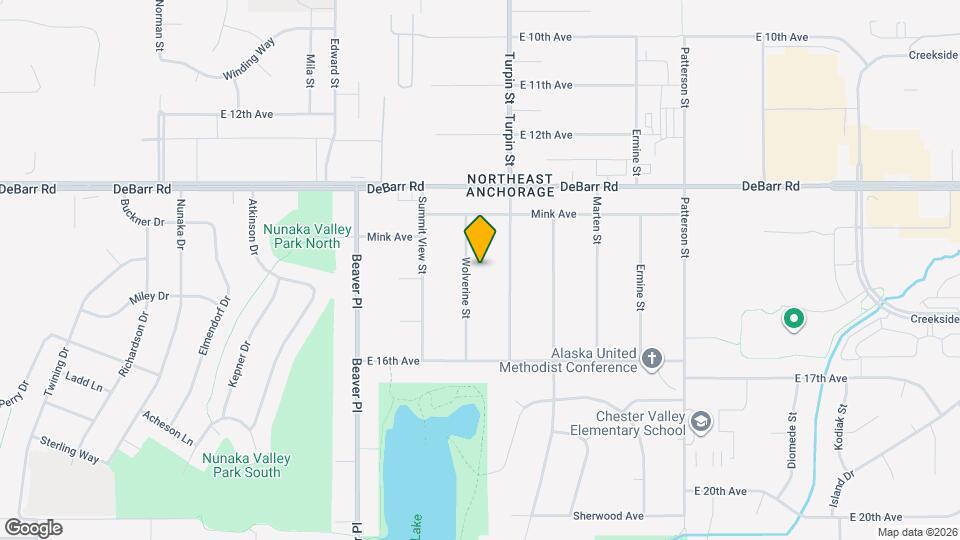 1503 Wolverine St Mapa y Detalles de la Ubicación