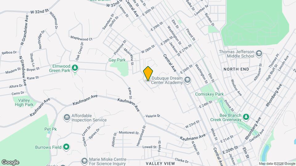 2636 Fulton St Map and Location Details