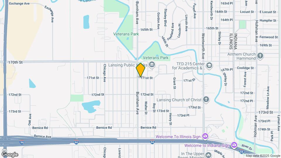 17103 Burnham Ave Mapa y Detalles de la Ubicación