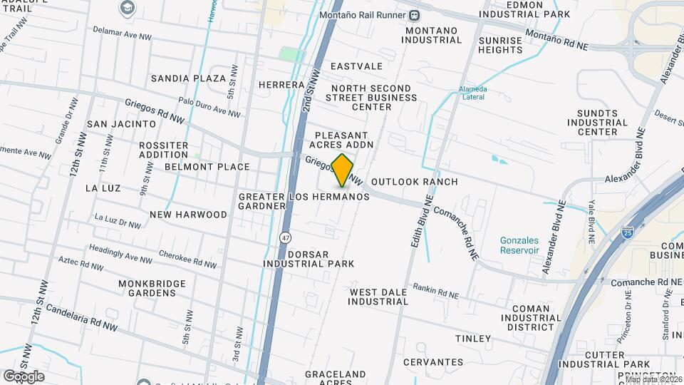 4607 Carlton St NW Map and Location Details