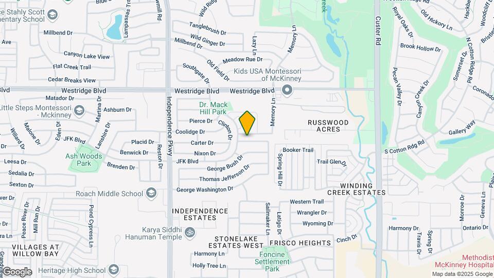 9608 Woodrow Wilson Dr Map and Location Details