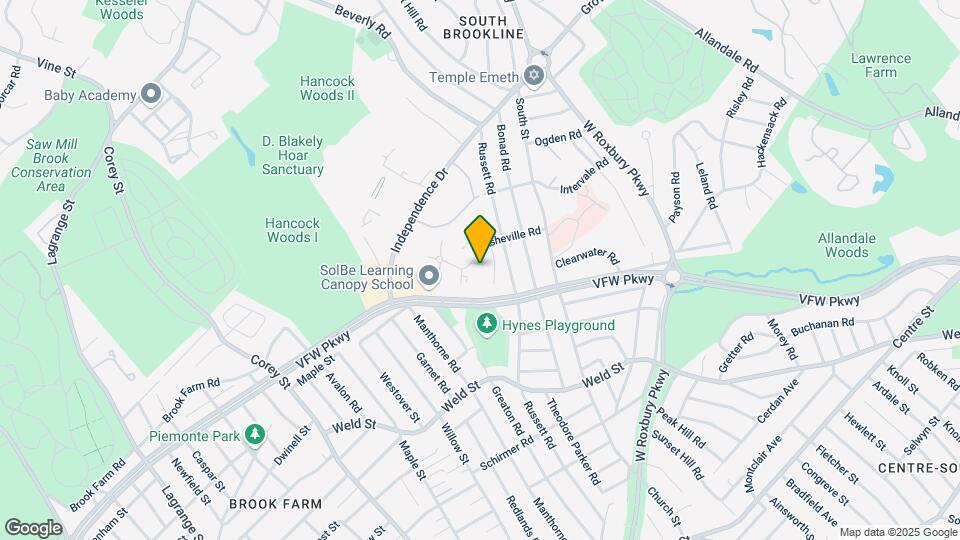 509 VFW Parkway Map and Location Details