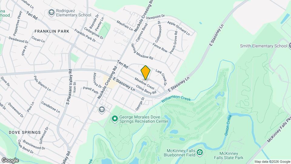 5610 Meadow Crest Map and Location Details