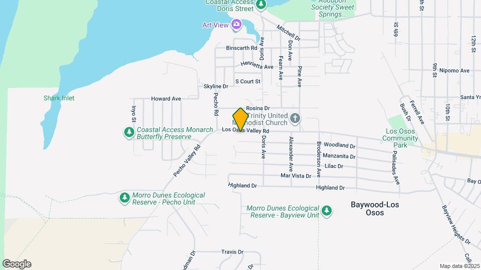 375 Los Osos Valley Rd Mapa y Detalles de la Ubicación