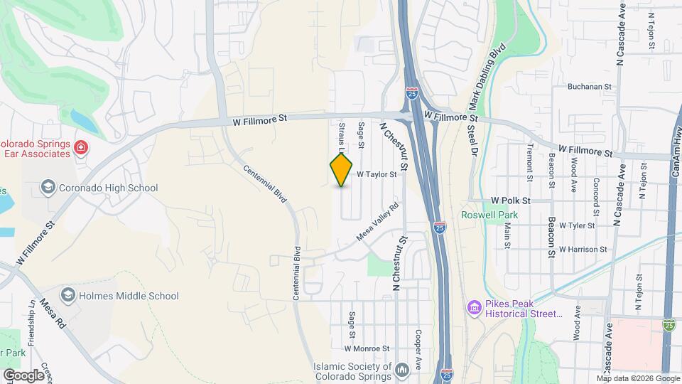 2828 Straus Ln Map and Location Details
