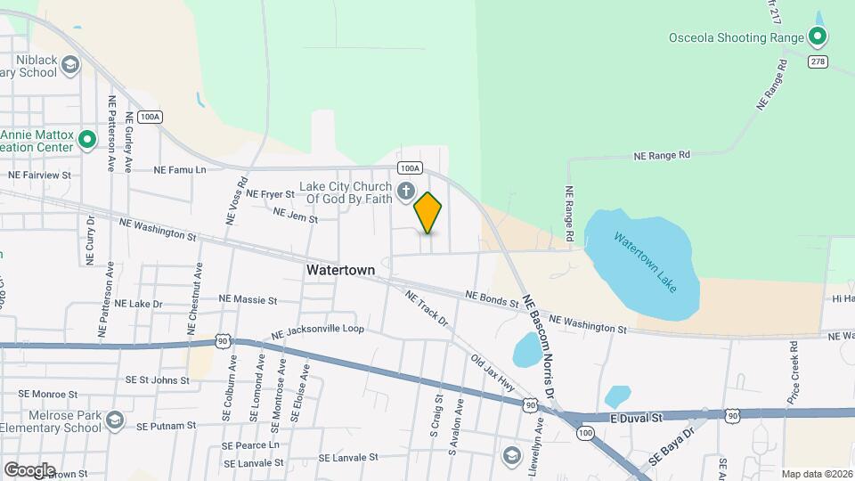 138 NE Alpha Terrace Map and Location Details