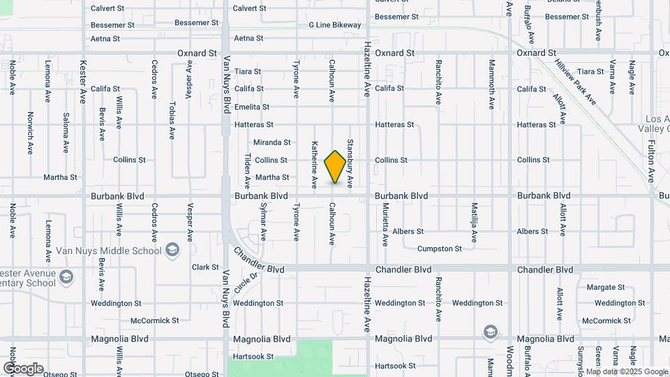 5606 Calhoun Ave Map and Location Details