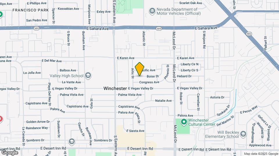 2557 Boise St Map and Location Details
