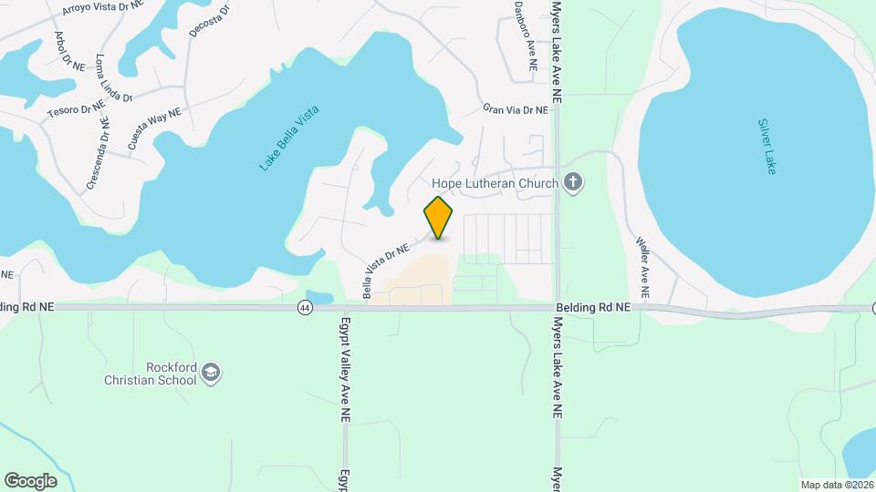 6542 Bella Vista Dr NE Mapa y Detalles de la Ubicación