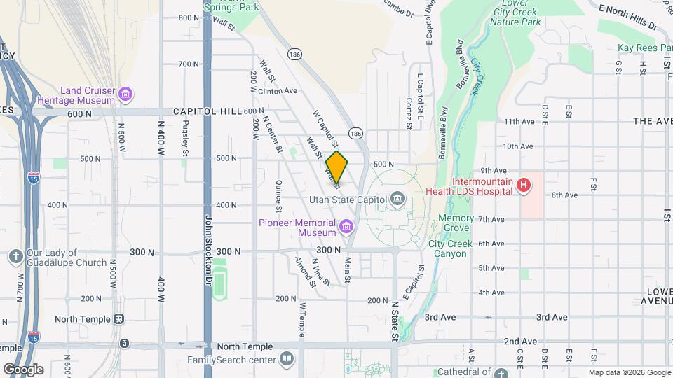 417 Wall St Mapa y Detalles de la Ubicación