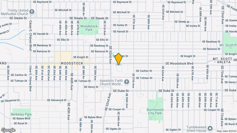Woodstock Apartments Map and Location Details