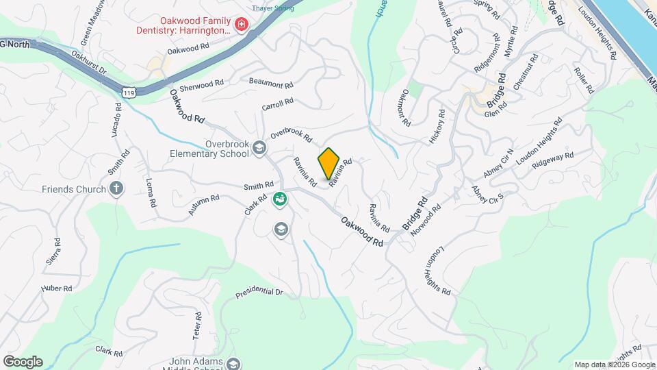 1539 Ravinia Rd Map and Location Details