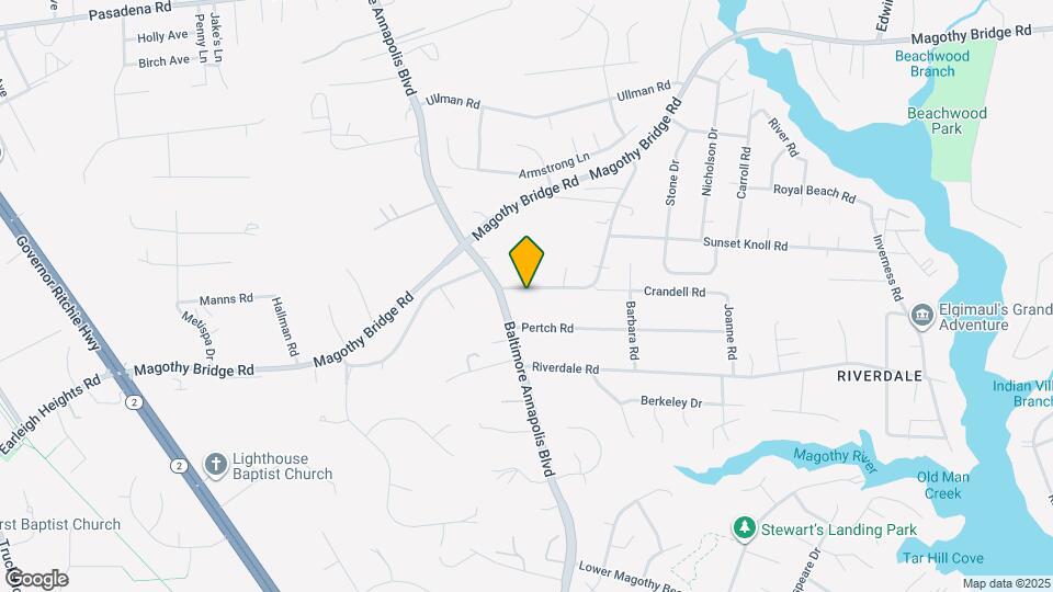 205 Old Magothy Bridge Rd Map and Location Details