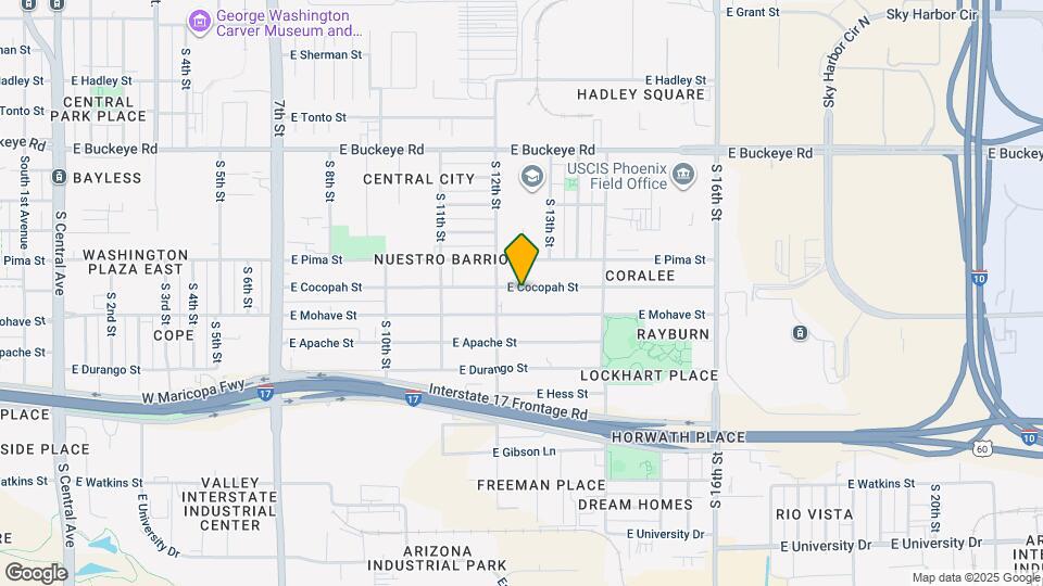 1211 E Cocopah St Map and Location Details