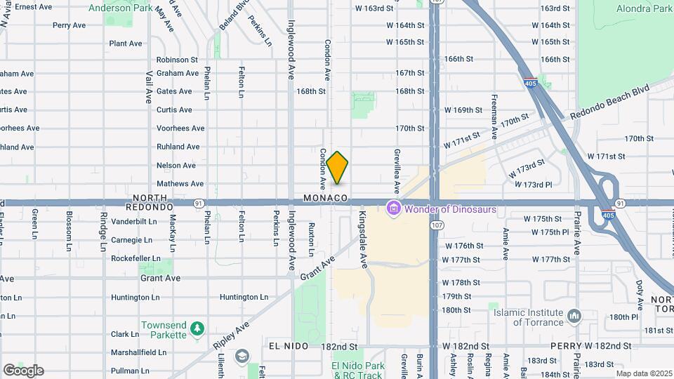 4622 W 173rd St Mapa y Detalles de la Ubicación