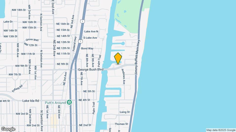 1177 George Bush Blvd Map and Location Details
