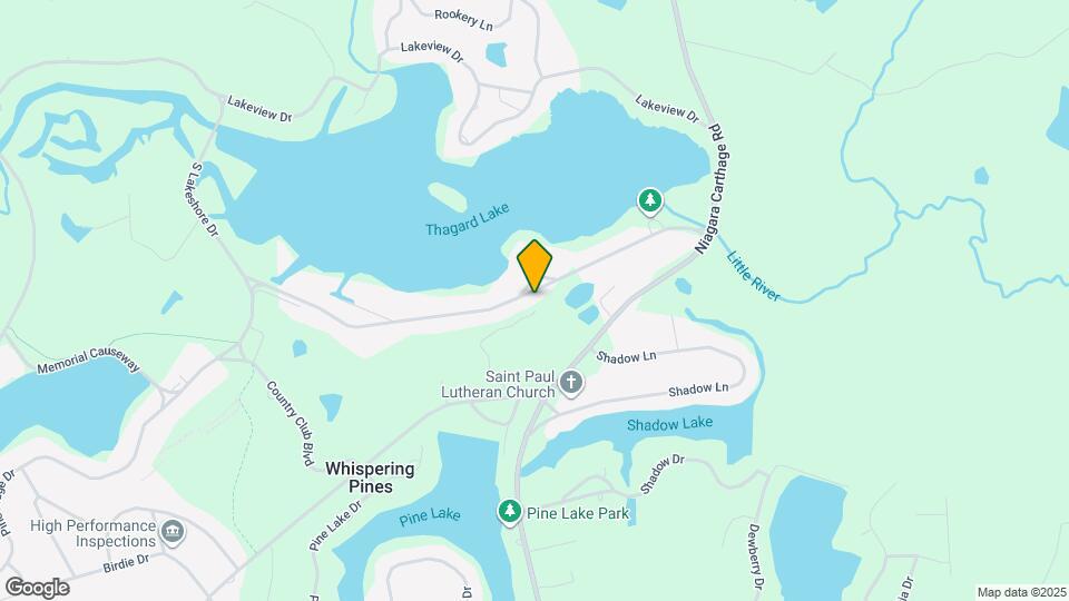 43 S Lakeshore Dr Map and Location Details