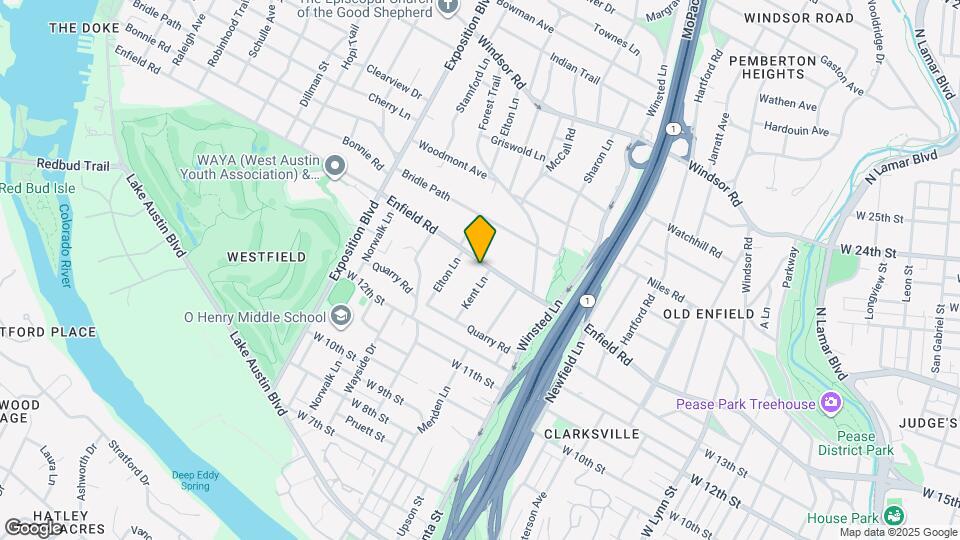 2301 Enfield Rd Map and Location Details