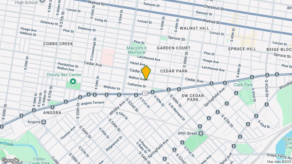 5024 Walton Ave Map and Location Details