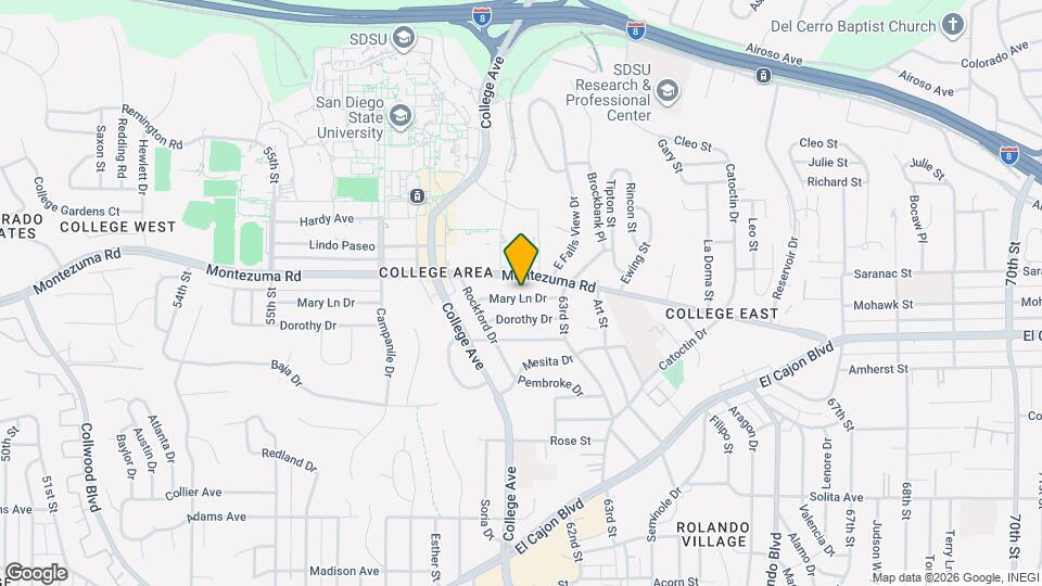 6204 Mary Ln Dr Map and Location Details