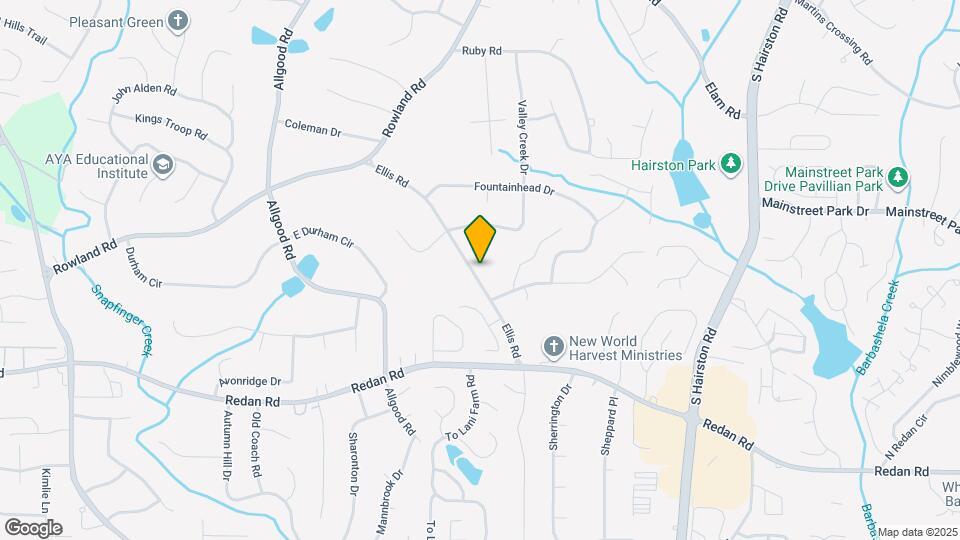 950 Ellis Rd Map and Location Details