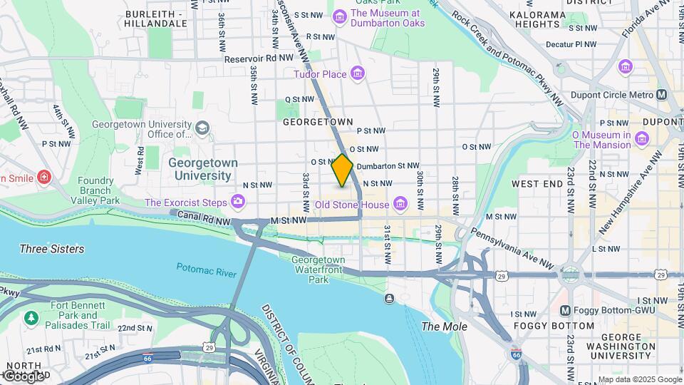 3251 Prospect St NW, Unit 409 Map and Location Details