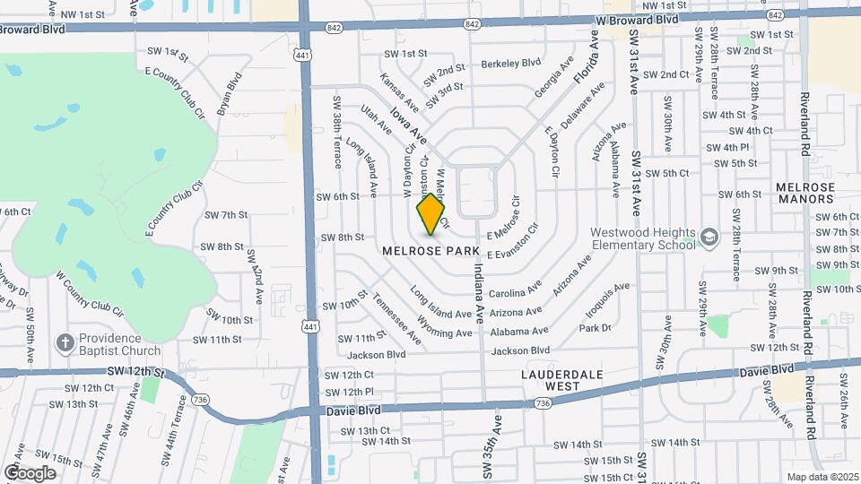 701 W Evanston Cir Map and Location Details