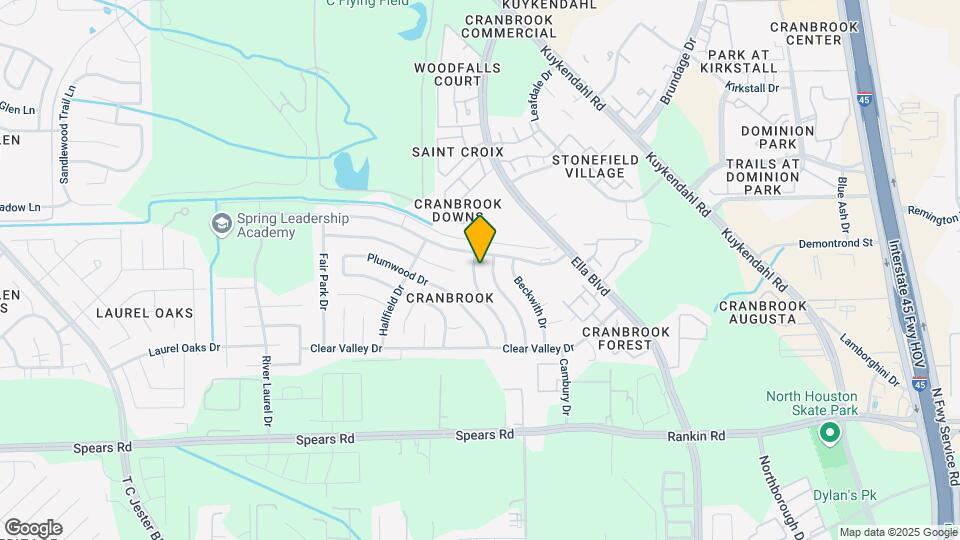 13954 Dentwood Dr Map and Location Details