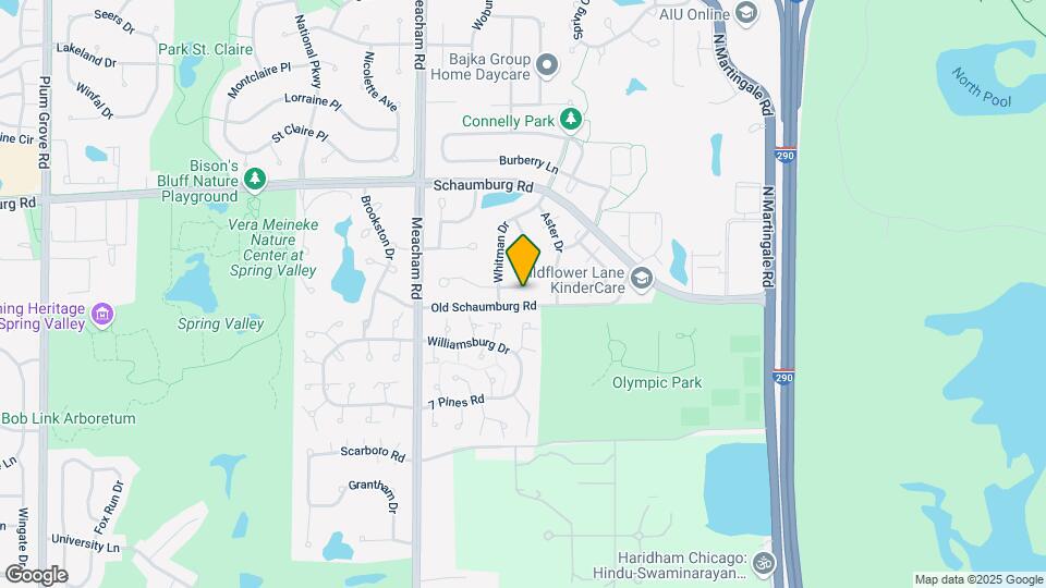 1553 Stevens Dr Map and Location Details