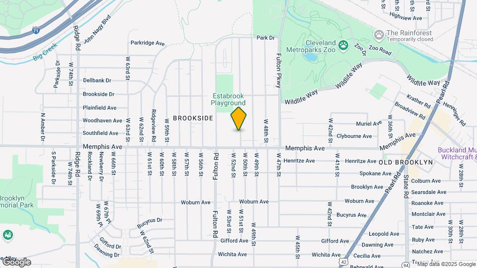 4252 W 50th St Map and Location Details
