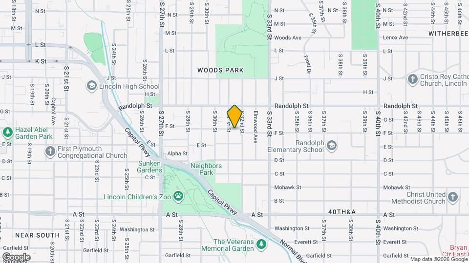 3115 F St Map and Location Details