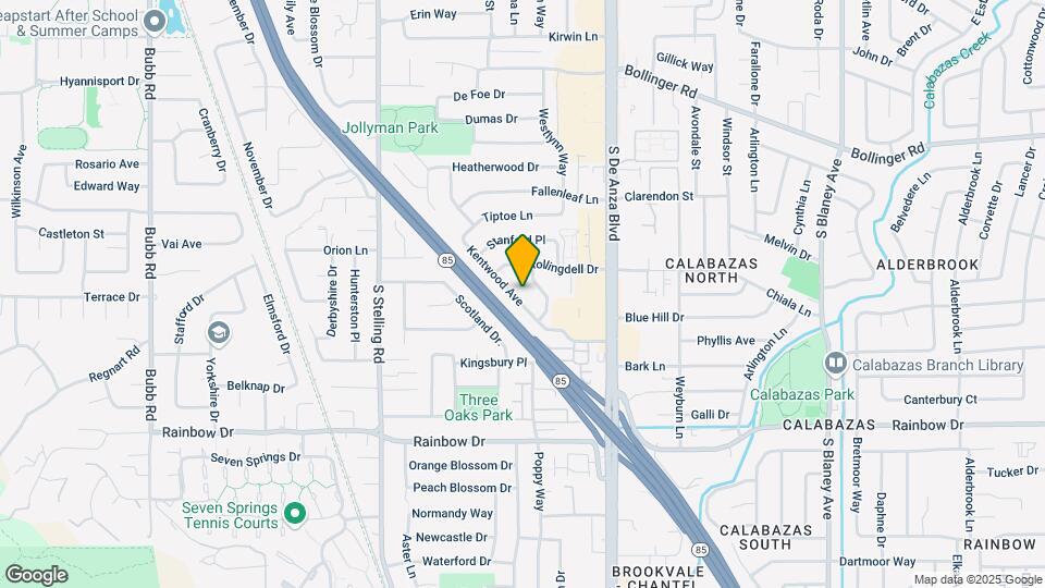 1134 Kentwood Ave Map and Location Details
